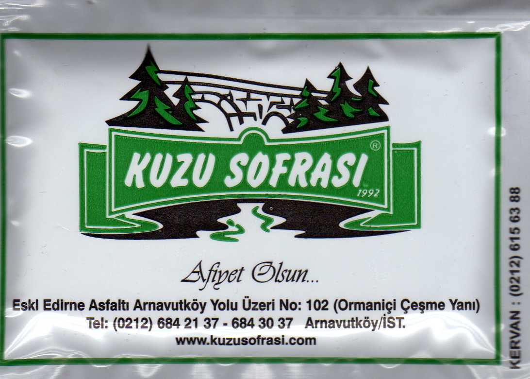 0110 Kuzu Sofrası - Arnavutköy